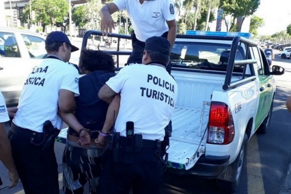 Policía Turística demoró a joven por causar desmanes en Costanera Sur