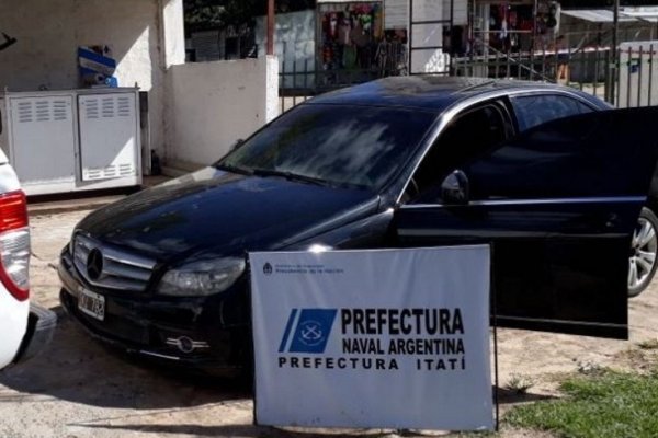 Itatí: Prefectura recuperó un auto robado en Bueno Aires