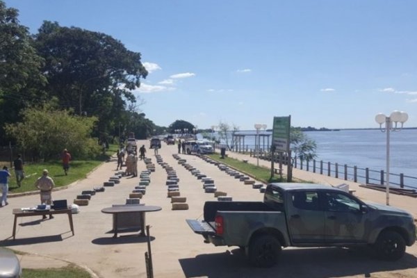 Secuestraron más de cuatro toneladas de marihuana en Itatí