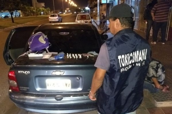 Demoraron a un automovilista con cocaína en un operativo