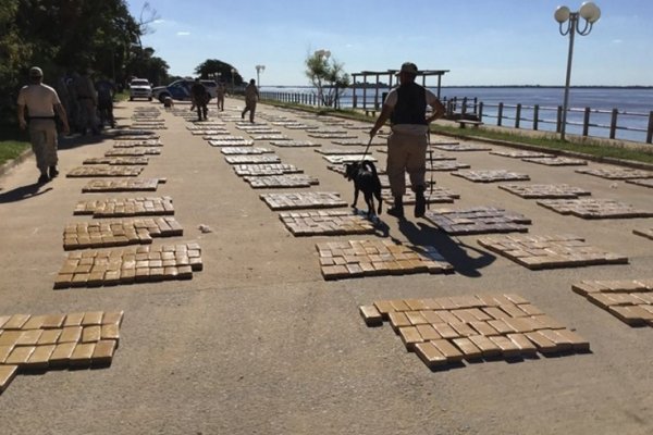 Amenazaron a la Prefectura tras el secuestro de más de cuatro toneladas de marihuana en Itatí