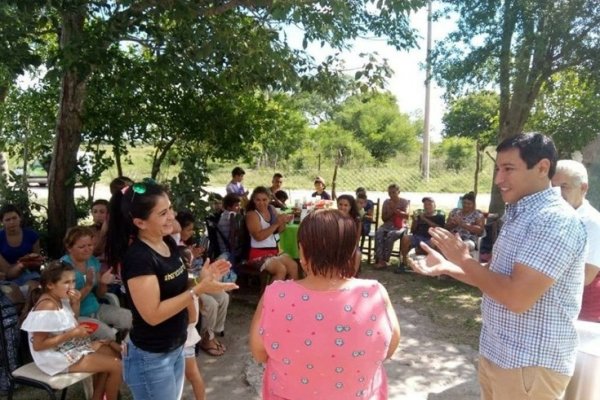 Desarrollo Social: Recorrida en comedores en San Luis del Palmar
