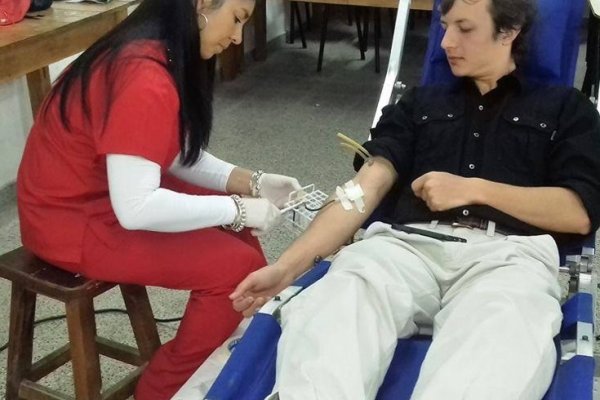 Este miércoles se realizará una colecta de sangre en San Luis del Palmar