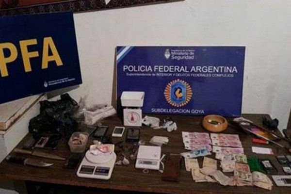 Desbaratan banda narco en Goya