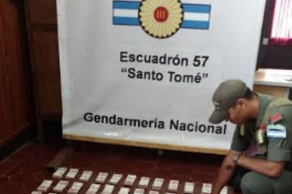 Incautaron más de un millón de pesos en Paraje Cuay Grande