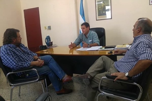 Daniel Caran analizó la situación política  con el presidente del Concejo de Libres