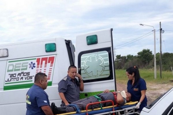 Penitenciario se accidentó cuando se dirigía al Penal de San Cayetano