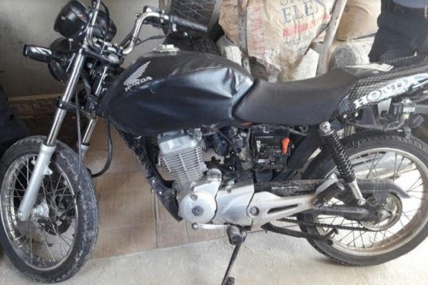 Motochorro fue sorprendido por la policía cuando intentaba cometer un delito