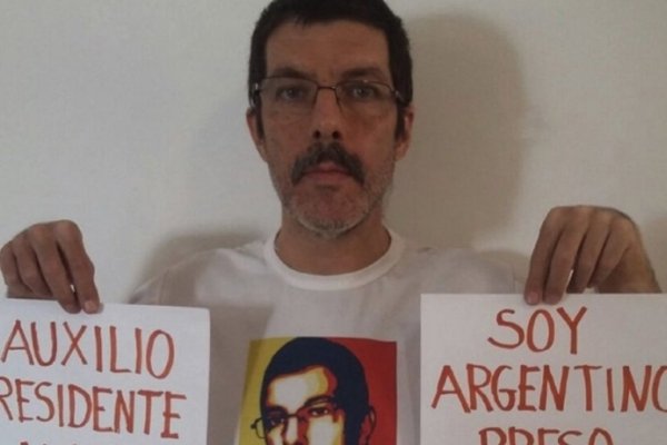 Un preso político argentino se escapó de Venezuela con su familia