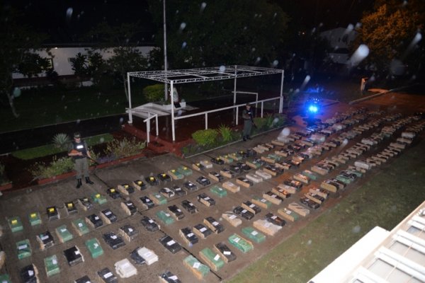 Incautan cuatro toneladas de marihuana en Itatí