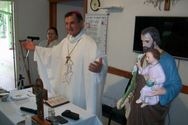 Monseñor Canecin invitó a ponerse de acuerdo con Dios a la manera de San José