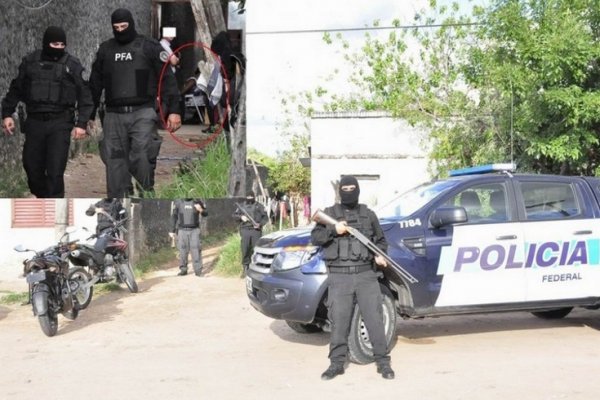 Allanaron presunto kiosco de drogas y detuvieron a un joven