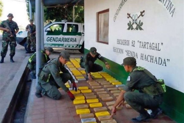 Incautan más de 200 kilos de cocaína que tenía como destino final la ciudad de Bella Vista