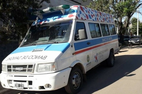 El Banco de Sangre realizará una colecta externa en Riachuelo
