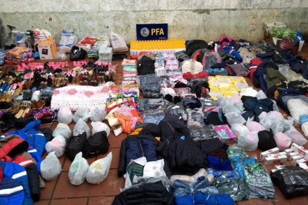 Misiones: Incautan mercadería valuada en medio millón de pesos