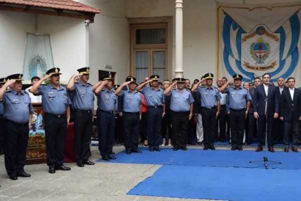 Valdés se reunió con la cúpula policial