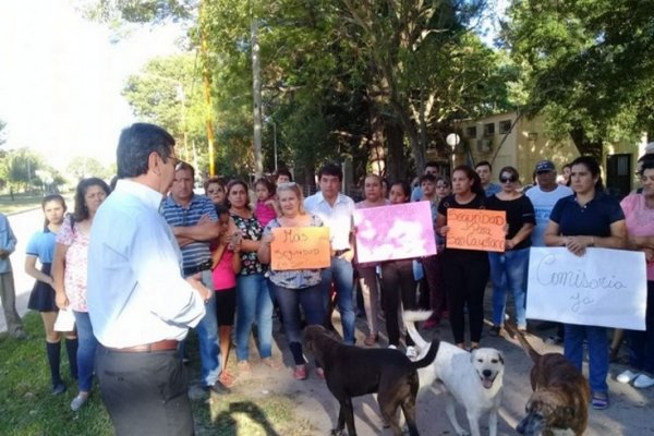 San Cayetano: Reclamaron seguridad al ministro Desimoni