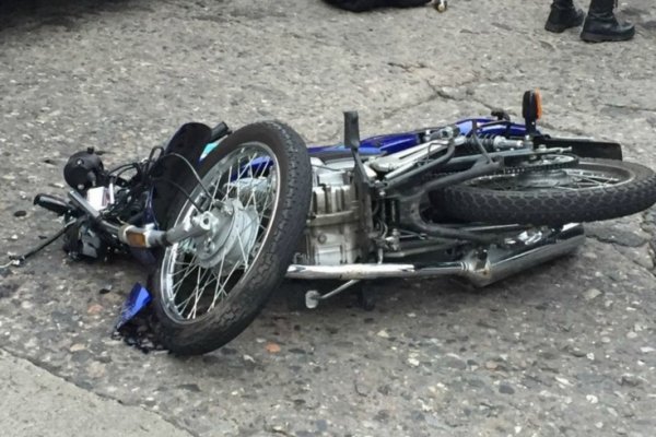 Motociclista murió al esquivar un reductor y caer al asfalto en Goya