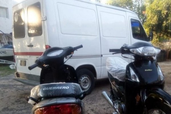 Prefectura secuestró motos 0 km que iban como encomiendas