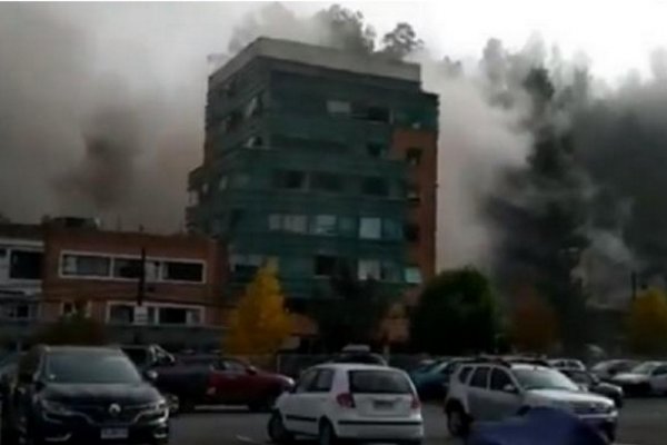 Tres muertos por explosión de gas en una clínica de Chile