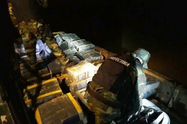 Segunda incautación más grande del año 2018 con 6.059 kilos de marihuana en Misiones