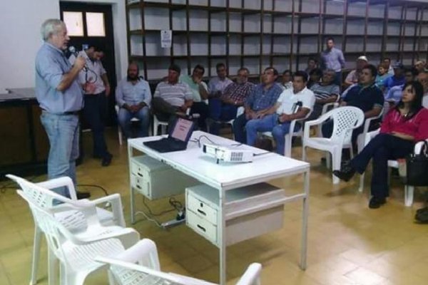 Se presentó el programa de Cortinas Forestales en Santa Lucía