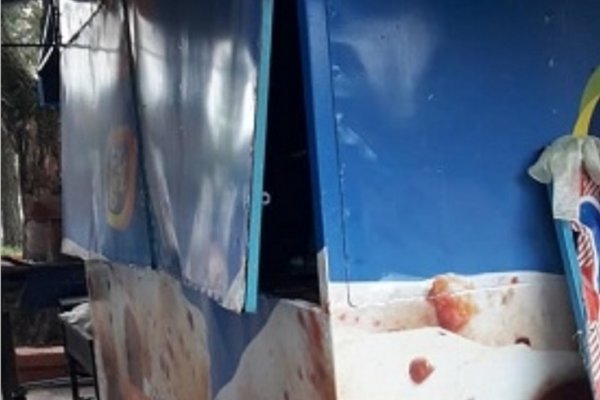 Robaron en un carrito del parque Mitre: dueño pide ayuda