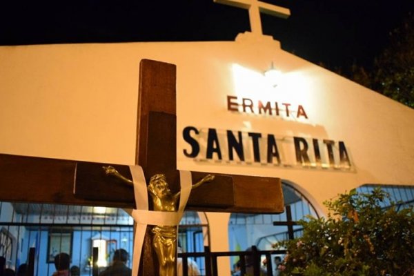 La Intendente de Mercedes participó del rosario en honor a Santa Rita