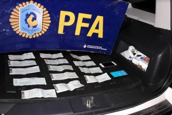 Contrabando en Paso de los Libres: secuestran más de 460 mil pesos
