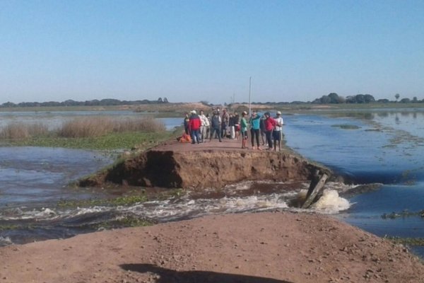 Parajes de San Isidro a la espera de la colocación del Bailey