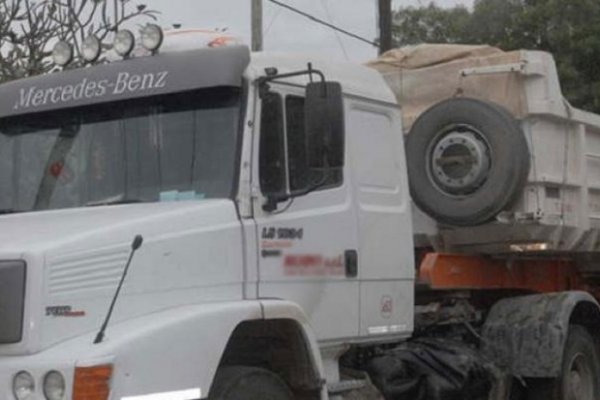 Camionero correntino manejaba borracho y provocó un choque