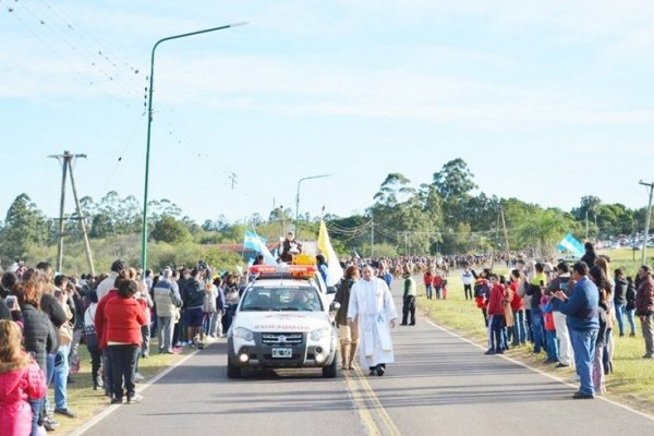 La Virgen de Itatí acompaña la Novena de San Antonio