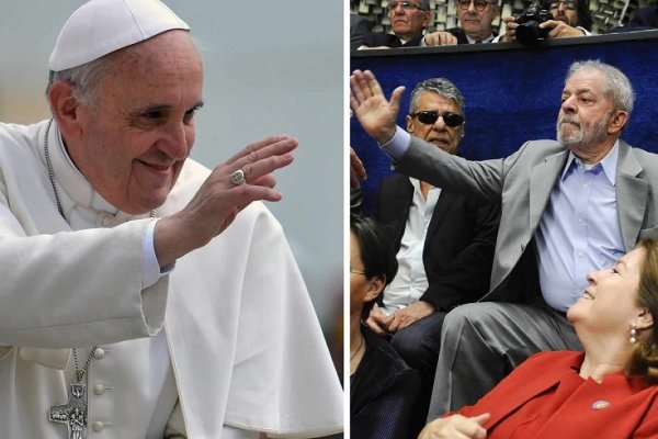 El Papa Francisco le envió un rosario a Lula Da Silva