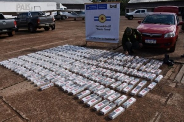 Contrabando en Corrientes: Gendarmería secuestró más de 2.500 paquetes de cigarrillos