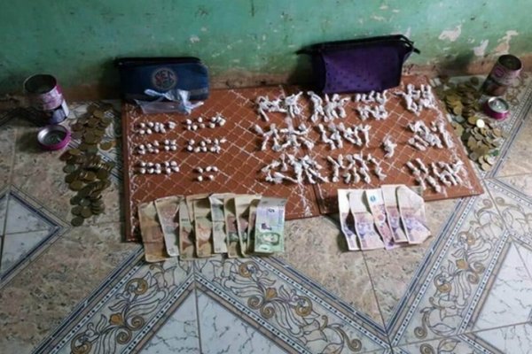 Incautaron drogas y armas de fuego en el barrio Colombia Granadero