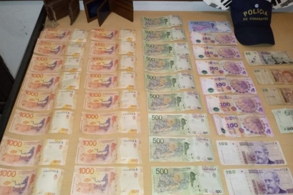 Incautan $19.000 en billetes falsos y detienen a cuatro personas