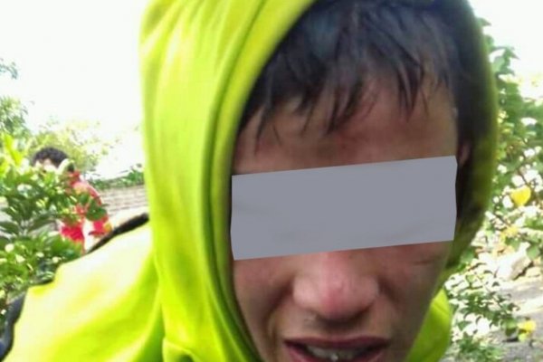 Vecinos demoraron a precoz ladrón por robar en una vivienda
