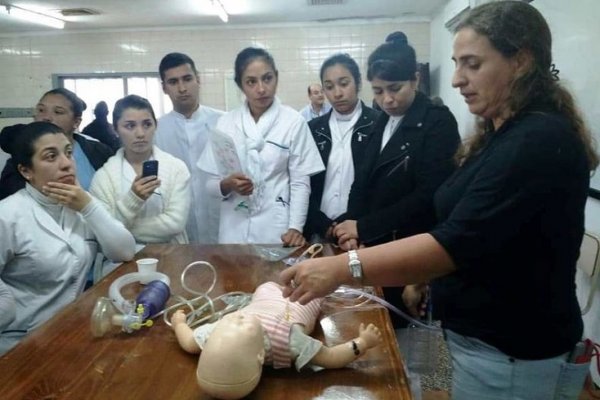 Capacitaron sobre atención de los recién nacidos en el interior
