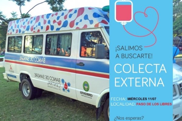 Se realizará una campaña para registrar donantes de Médula Ósea en Paso de los Libres