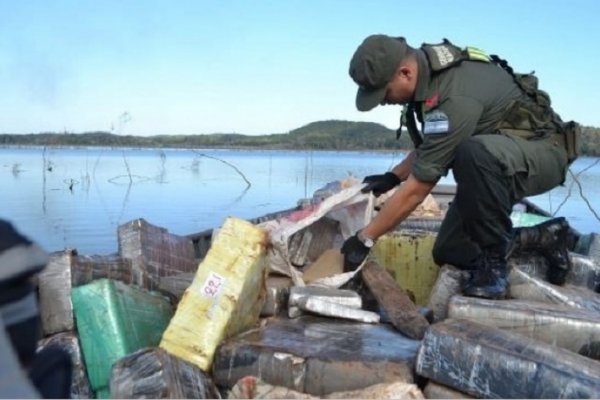 Secuestran cerca de diez toneladas de marihuana en operativos realizados en Corrientes y Misiones