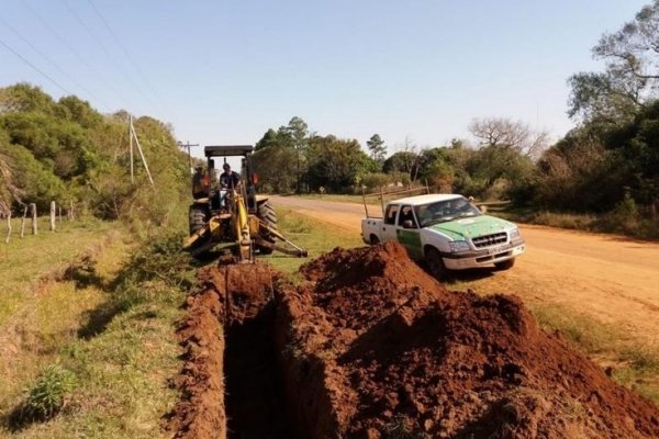 El Plan Aguas avanza con la obra de Manantiales en Mburucuyá