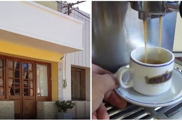 Esquina: encapuchados entran a un hotel y se llevan una cafetera