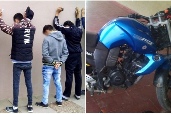 Operativo policial: 14 detenidos, cinco motos secuestradas y droga incautada
