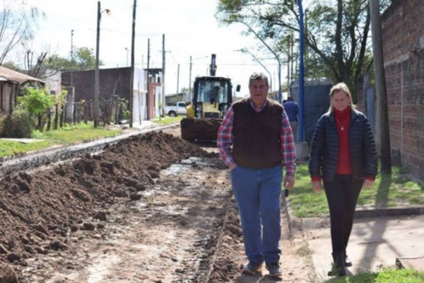 Avanzan las obras municipales en Mercedes