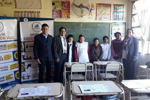 Educación vial en Paiubre Chico