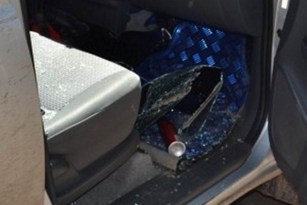 Presuntos rompevidrios fueron demorados en zona céntrica
