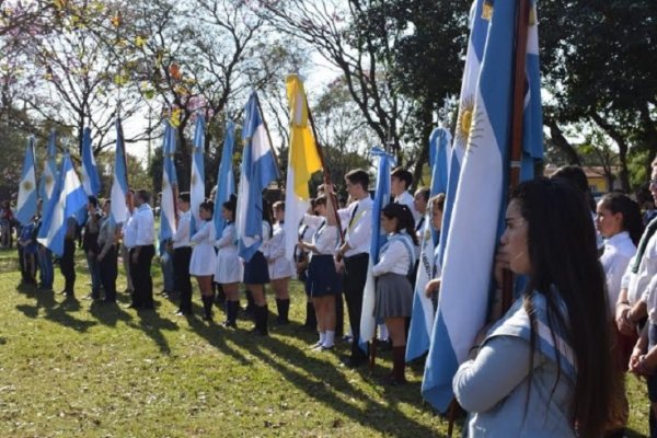 Virasoro rindió homenaje al General José de San Martín