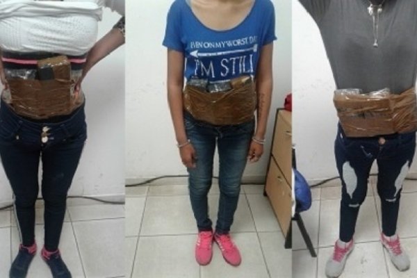 Detienen a tres mujeres que transportaban marihuana en un remis Chaco-Corrientes