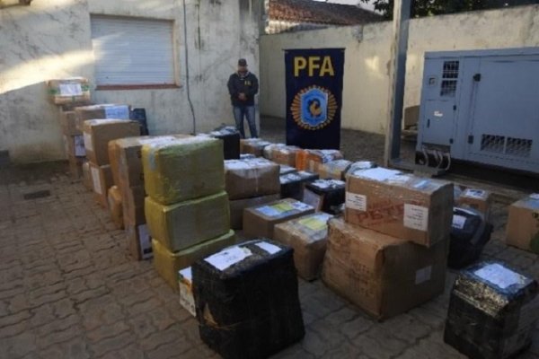 Libres: secuestran mercadería de contrabando valuada en más de un millón de pesos