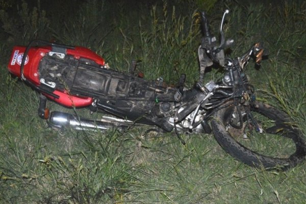 Paso Martínez: Motociclista murió al chocar contra un carro